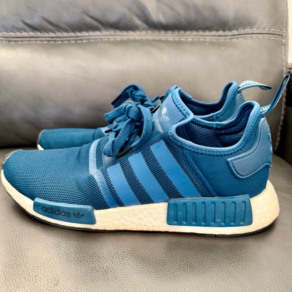 Adidas Blue NMD Sneakers - Size 10 - Picture 2 of 4